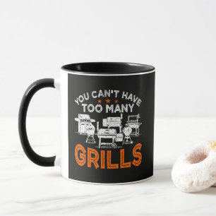 Mug Vous ne pouvez pas avoir trop de grils