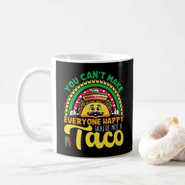 Mug Vous ne pouvez pas rendre tout le monde heureux Vo (Avec donut)
