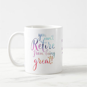Mug Vous ne pouvez pas vous retirer de la qualité d'aq