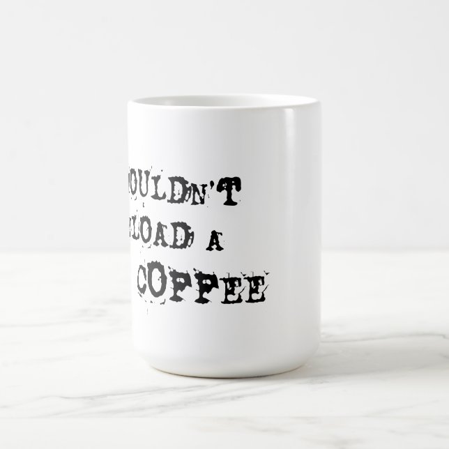 Mug Vous ne téléchargeriez pas un café (Centre)