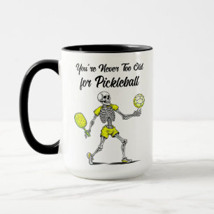 Mug Vous n'êtes jamais trop vieux pour le Pickleball