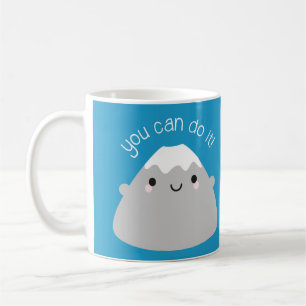 Mug Vous pouvez le faire ! Kawaii Mt Fuji