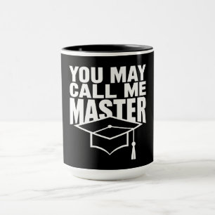 Mug Vous pouvez m'appeler diplômé de master 2024