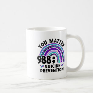 Mug Vous Problème Semi-Colon 988 Prévention du suicide