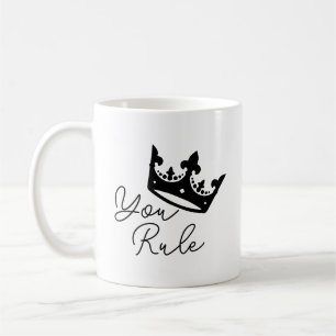 Mug Vous réglez femme Couronne Cadeau d'anniversaire p