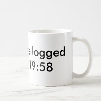 Mug Vous serez déconnectés dans   le 19h58