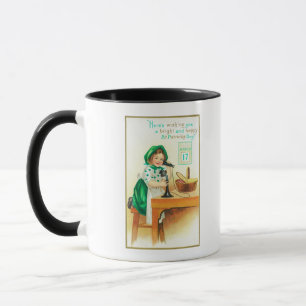 Mug Vous souhaitant St Patrick lumineux et heureux