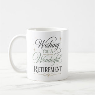 Mug Vous souhaite une merveilleuse retraite Personnali