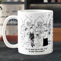 Vows Mariages amusants - Je fais comme la réponse 