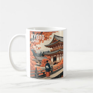 Mug Voyage à Kyoto Japon Automne Temple Personnalisabl