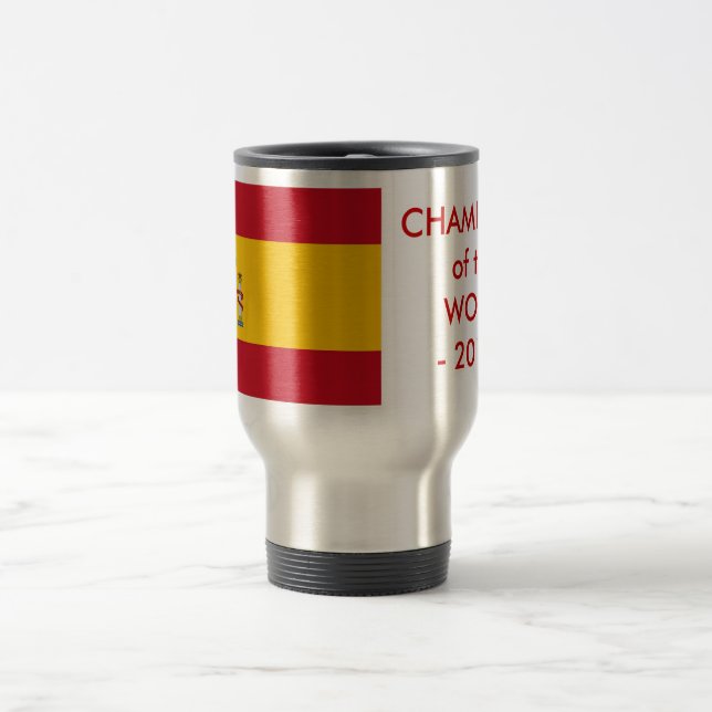 Mug Voyage avec Drapeau d'Espagne (Centre)