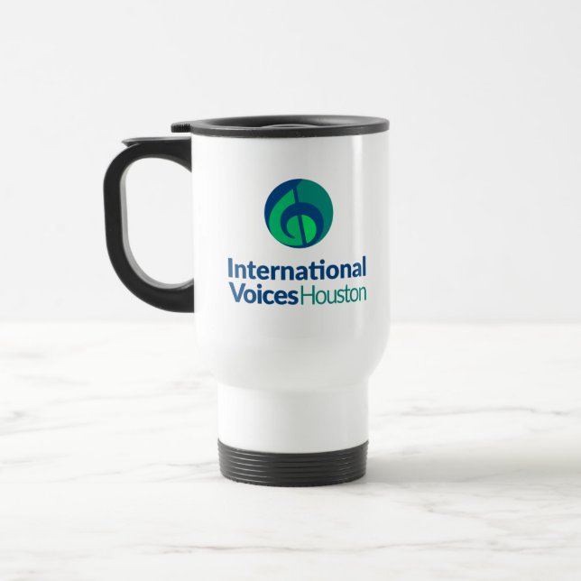 Mug Voyage avec Logo IVH et Mission (Gauche)