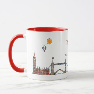 Mug Voyage dans le monde - Royaume-Uni