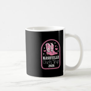 Mug Voyage de filles à Nashville 2026 Filles Voyageant