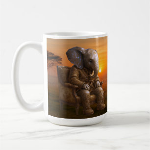 Mug Voyage de l'Éléphant Élégant