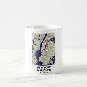 Mug Voyage de marathon américain à New York
