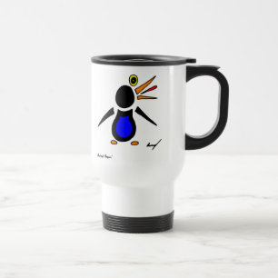 Mug Voyage de pingouin Abstrait