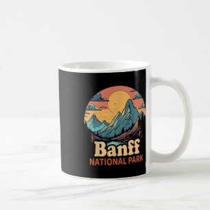 Mug Voyage de randonnée et de camping rétro dans le pa