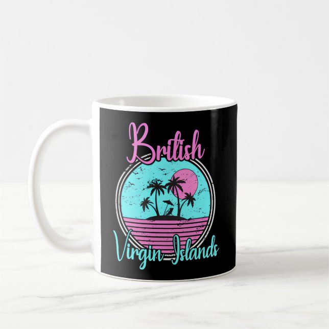 Mug Voyage Des Îles Vierges Britanniques Ou (Gauche)
