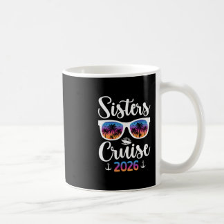 Mug Voyage en croisière des sœurs 2026 Vacances Voyage