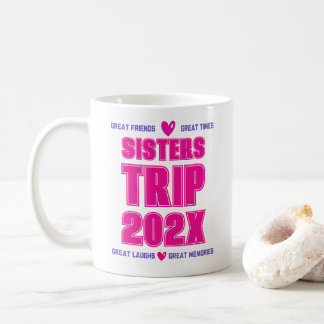 Mug Voyage en famille 202X Année personnalisée Vacance