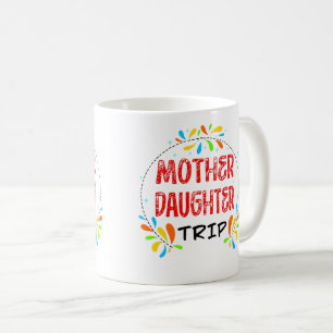 Mug Voyage Fille Mère, Voyage en famille