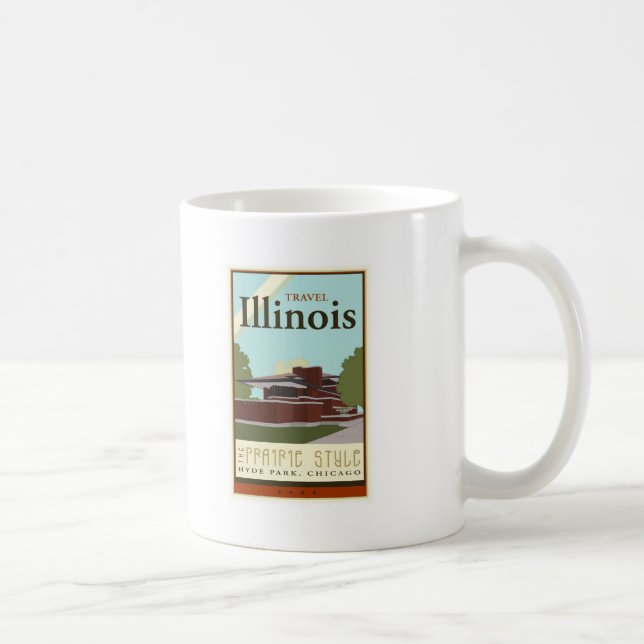 Mug Voyage l'Illinois (Droite)