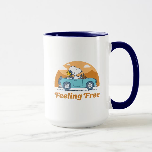 Mug Voyage sur route | Arachides se sentent libres (Droite)