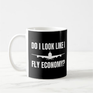 Mug Voyages aériens de première classe ai-je l'air de 
