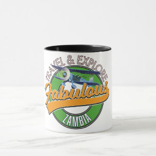 Mug Voyagez, explorez la Zambie fabuleuse