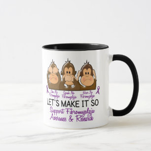 Mug Voyez que parler n'entendez aucune fibromyalgie 2