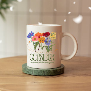 Mug Voyons comment les Fleurs sauvages grandissent
