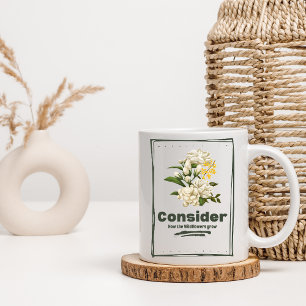 Mug Voyons comment les Fleurs sauvages grandissent