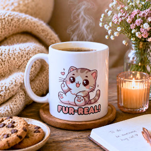 Mug Vrai chaton Kawaii