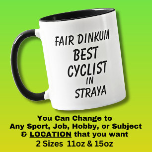 Mug Vrai de vrai MEILLEUR CYCLISTE d'Australie