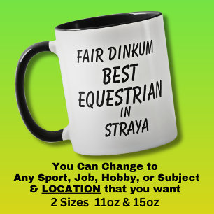 Mug Vrai de vrai MEILLEUR ÉQUITATION à Straya 