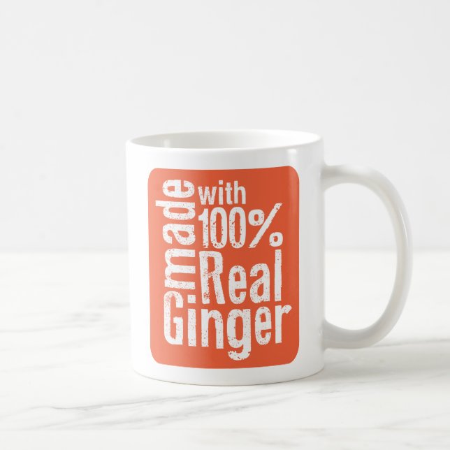 Mug Vrai gingembre de 100% (Droite)