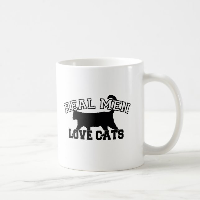 Mug Vrais chats d'amour d'hommes (Droite)