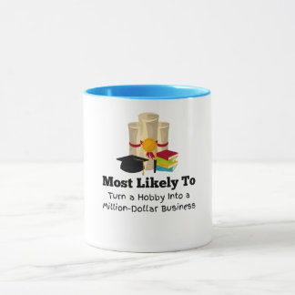 Mug Vraisemblablement millionnaire hobbyiste Graduaire
