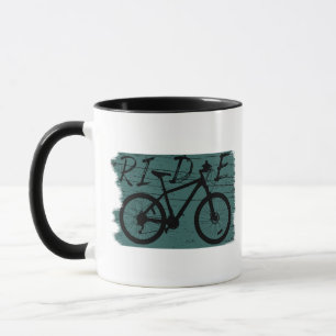 Mug VTT Downhill Vintage - Faire du Vélo de Montagne