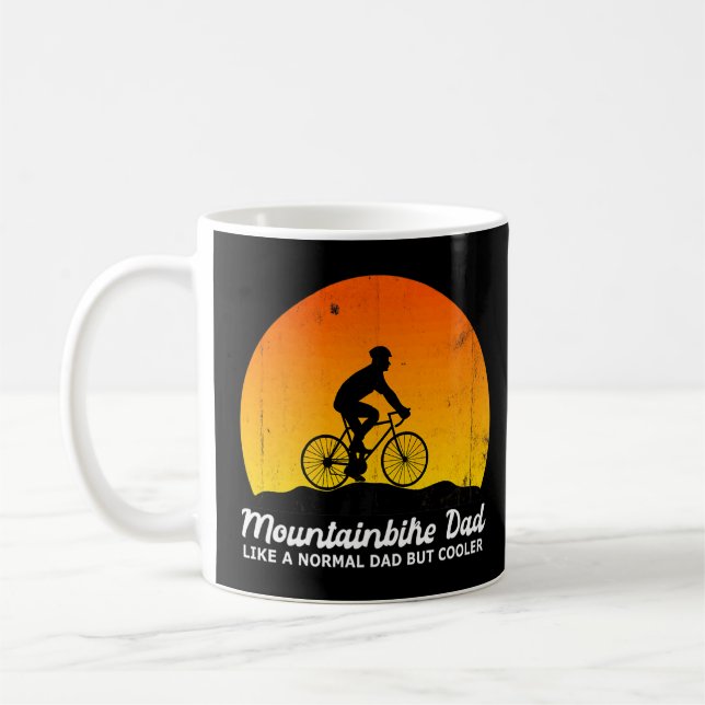 Mug VTT papa Vélo vélo vélo vélo VTT (Gauche)
