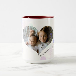 Mug Vue à l'intérieur de mon coeur aimé portrait