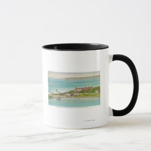 Mug Vue aérienne de Hotel del Coronado