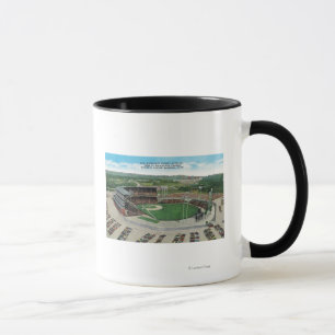 Mug Vue aérienne de nouveau Milwaukee County Stadium