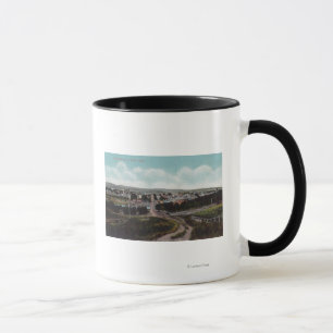 Mug Vue aérienne de TownDallas, OU