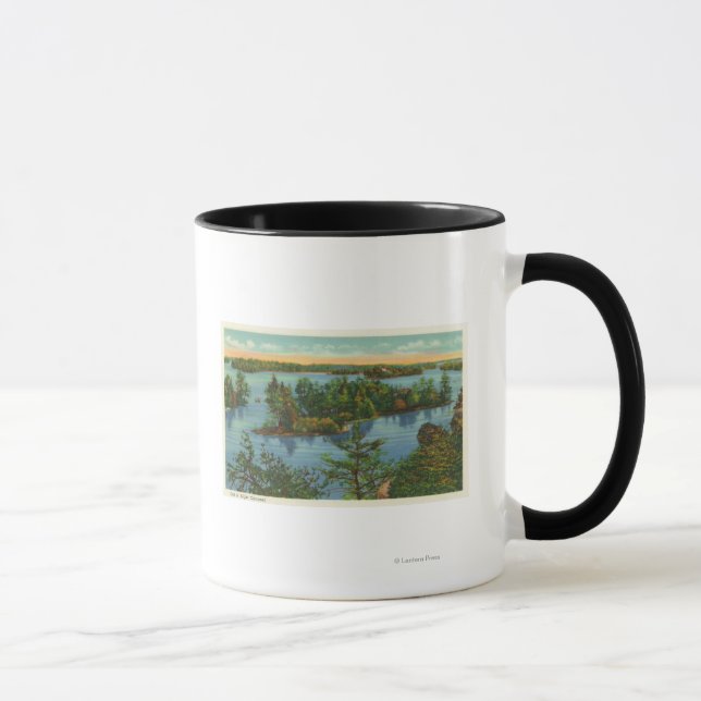 Mug Vue aérienne du canal hors-vue (Droite)