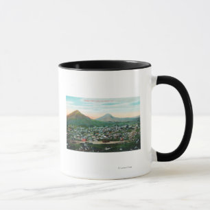Mug Vue aérienne du CitySan Luis Obispo, CA