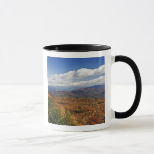 Mug Vue automnale des montagnes du sud des Appalaches