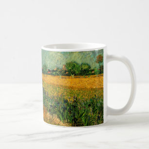 Mug Vue d'Arles avec Irises par Vincent van Gogh