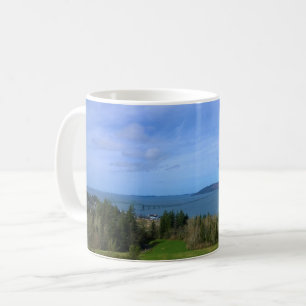 Mug Vue de la colonne d'Astoria, Oregon